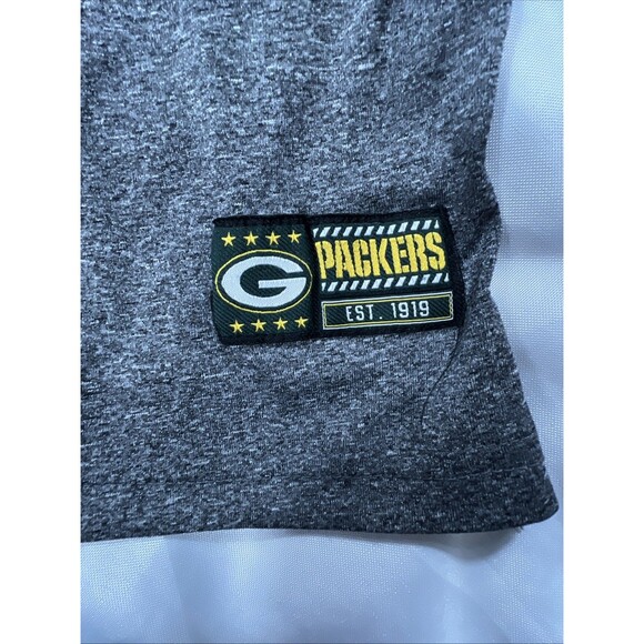 Green Bay Packers Long Sleeve 1/4 Zip 100% Polyester XL NFL Team - Picture 6 of 11
